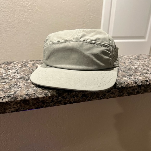 Allbirds Natural Run Cap Merino Wool Blend Unisex 5 Panel In Hazy Pine Netplus - Picture 3 of 5